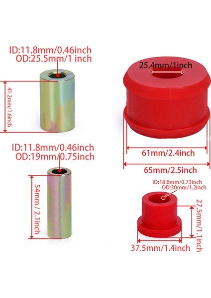 Mk4 Golf Için Araba Ön Salıncak Burçları Kiti (Yurt Dışından) modelleri