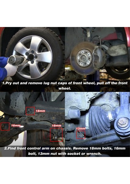 Mk4 Golf Için Araba Ön Salıncak Burçları Kiti (Yurt Dışından) fırsatları