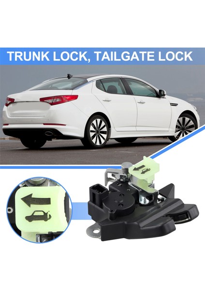 Araba Arka Bagaj Mandalı Mandalı 812302T001 81230-2T000 Için (Yurt Dışından) indirimleri