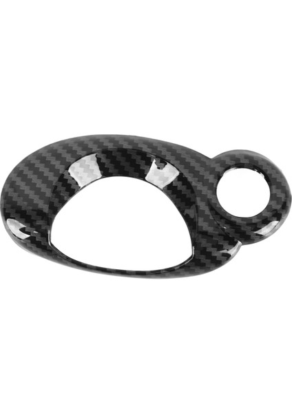 Araba Kontak Anahtarı Başlatma Trim Sticker Karbon Fiber Desen Araba (Yurt Dışından) indirimleri