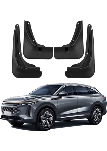 Exeed Rx 2023-2024 Ön Arka Tekerlekler Için Araba Çamurlukları (Yurt Dışından) indirimleri
