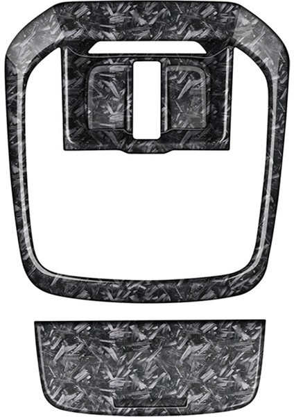 Araba Ön Okuma Işığı Çerçevesi Gözlük Kutusu Trim Kapağı Sticker C (Yurt Dışından)