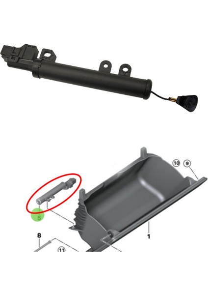 5 Serisi G60 G68 Için Araba Alet Kutusu 51165A57544 (Yurt Dışından) modelleri