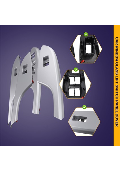 Lhd Için Araba Pencere Camı Kaldırma Anahtarı Paneli Kapak Döşemesi (Yurt Dışından) indirimleri