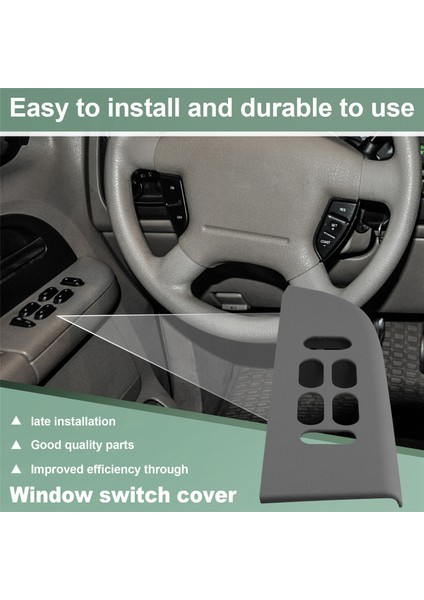 Expedition 04-06 Lhd Gri Için Pencere Anahtarı Çerçeve Trim Kapağı (Yurt Dışından) indirimleri