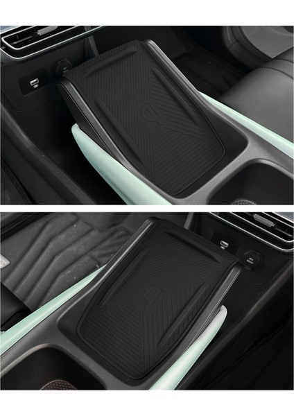 Araba Orta Konsol Kablosuz Şarj Matı (Yurt Dışından)