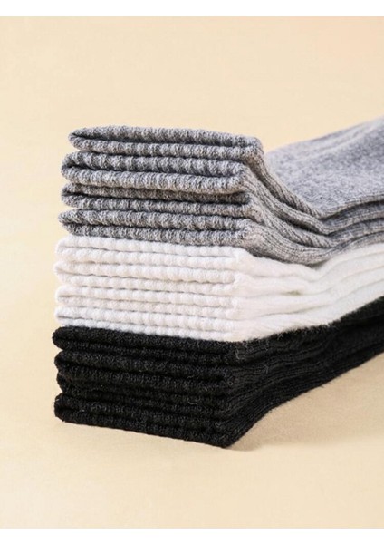 Unisex Çocuk Çorap Seti 5'li Okul Günlük Mevsimlik modelleri