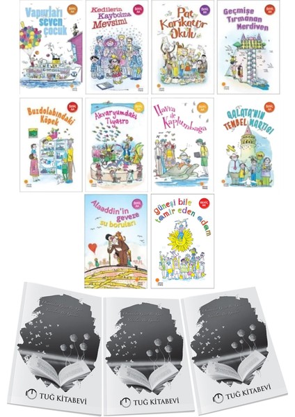 Vapurları Seven-Kedilerin Kaybolma-Pat Karikatür-Geçmişe Tırmanan Merdiven-Buzdolabındaki Köpek-Akvaryumdaki Tiyatro-Havva Ile Kaplumbağa-Galata'nın Tembel Martısı-Alaaddin'in Geveze-Güneşi Bile Tamir