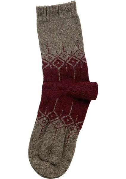 Lambswool Kışlık Yün Çorap Tek Çift