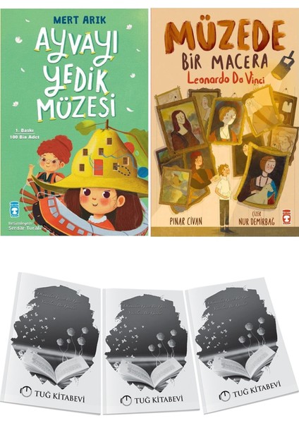 2.3.4. Sınıf Okuma Kitapları Ayvayı Yedik Müzesi - Müzede Bir Macera 2li Set+ Hediyeli