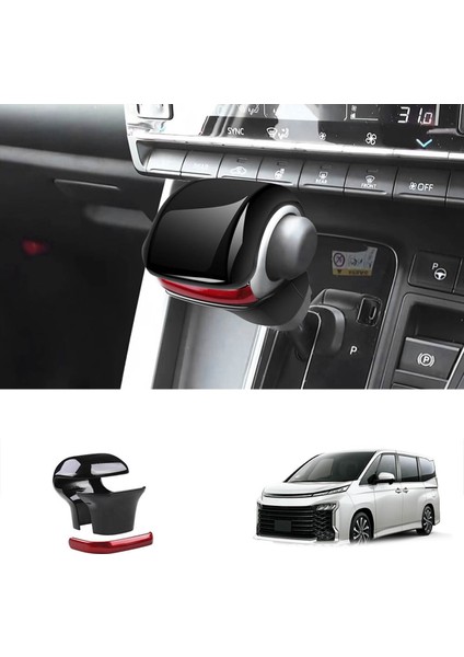 Vites Topuzu Kapağı Trim Sticker Vites Dekoratif Şerit A (Yurt Dışından)