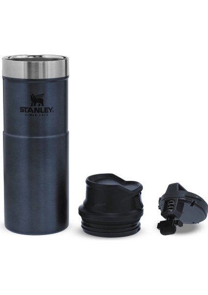 The Trigger-Action Travel Mug .0,47 Lt / 16OZ - Nightfall