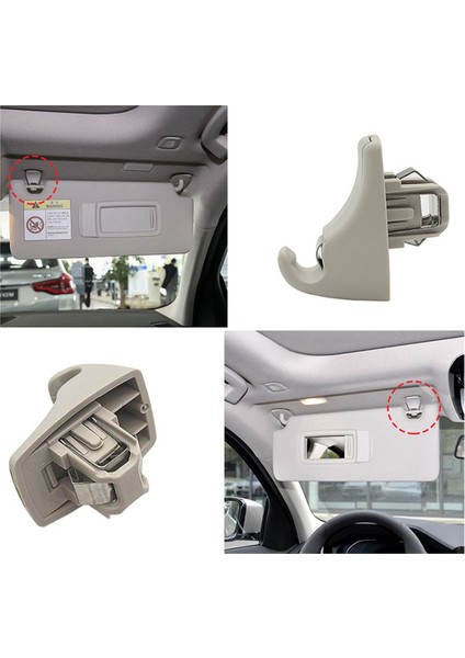 3 Serisi G20 X3 G01 Için Araç Iç Tavan Güneşlik Destek Klipsi (Yurt Dışından) modelleri