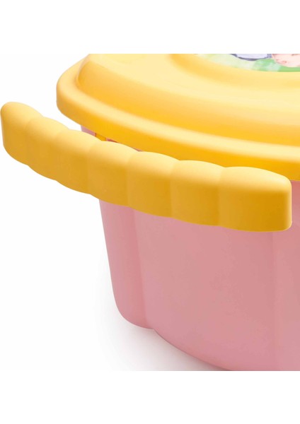 Tekerlekli Oyuncak Kutusu - Pembe - 50 Lt