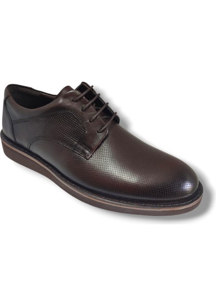 2141-25 Hakiki Baskı Deri Eva Erkek ayakkabı