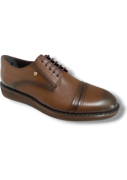 0311-25 Hakiki Baskı Deri Eva Erkek Ayakkabı