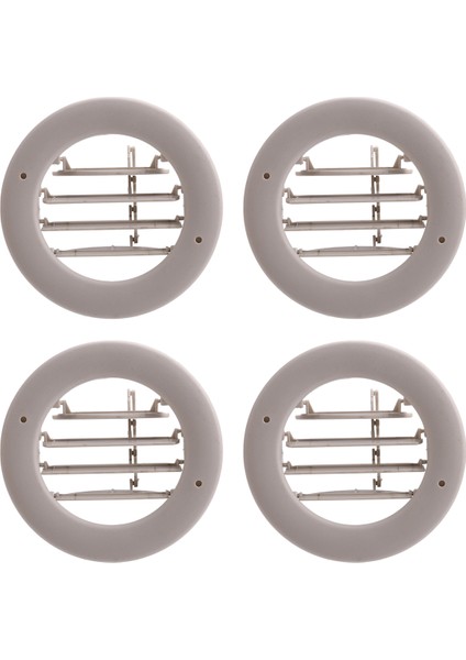 4 Adet Araba Tavan Tavan Klima Havalandırma Izgarası FL1Z-19893-AH (Yurt Dışından)