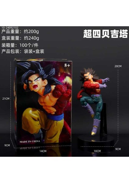 Yedi Dragon Ball Süper Saiyan Manken Anime Model Süsleri (Yurt Dışından)