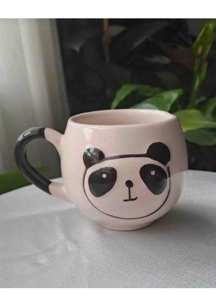 Panda Kupa Panda Desenli Kupa Hediyelik Seramik Kupa