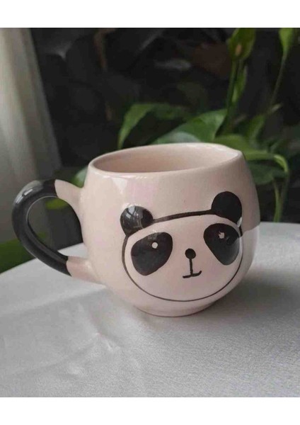 Panda Kupa Panda Desenli Kupa Hediyelik Seramik Kupa