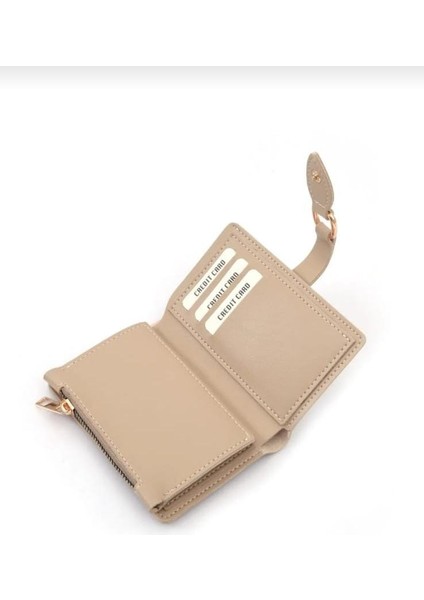 Suni Deri Kapaklı Çok Bölmeli Kartlıklı Fermuarlı Ayrı Cepli Cüzdan fiyatları