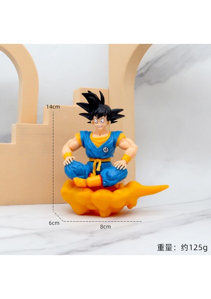 Yedi Dragon Ball Süper Saiyan Manken Anime Model Süsleri (Yurt Dışından)