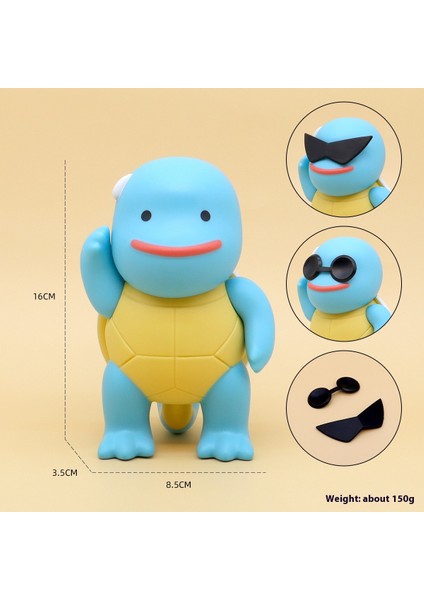 Anime Figürü 16CM Jenny Turtle Pokémon Model Süsü (Yurt Dışından)