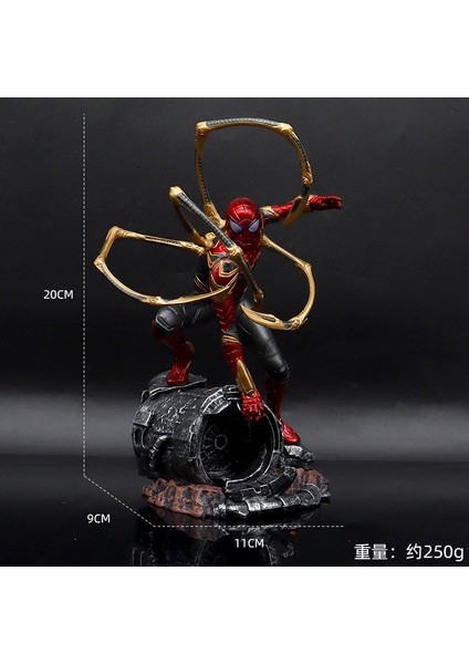 Avengers Demir Örümcek Anime Aksiyon Figürü Model Süs (Yurt Dışından)