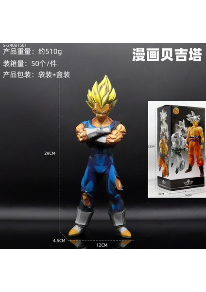 Yedi Dragon Ball Süper Saiyan Manken Anime Model Süsleri (Yurt Dışından)