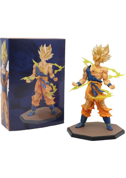 Yedi Dragon Ball Süper Saiyan Manken Anime Model Süsleri (Yurt Dışından)