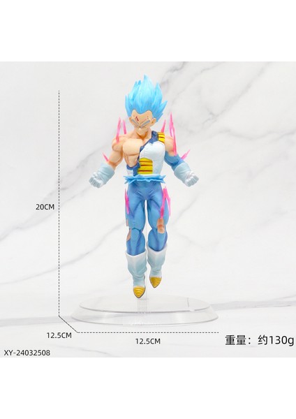 Yedi Dragon Ball Süper Saiyan Manken Anime Model Süsleri (Yurt Dışından)