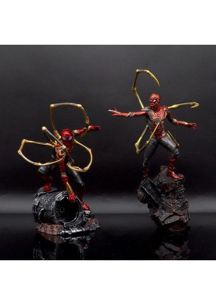 Avengers Demir Örümcek Anime Aksiyon Figürü Model Süs (Yurt Dışından)