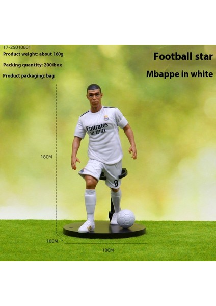 Futbol Yıldızı Bebek El Modeli 19CM Ev Mobilyaları (Yurt Dışından)