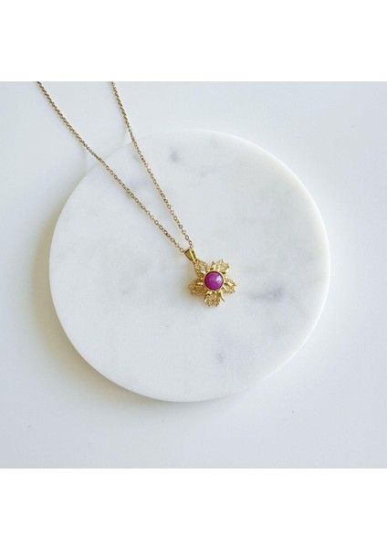 Çelik Rapunzel Sun Flower Kolye fiyatları