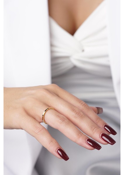 22 Ayar Görünümlü 14 Ayar Altın Ajda Yüzük fiyatları