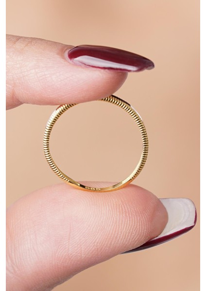 22 Ayar Görünümlü 14 Ayar Altın Ajda Yüzük indirimleri