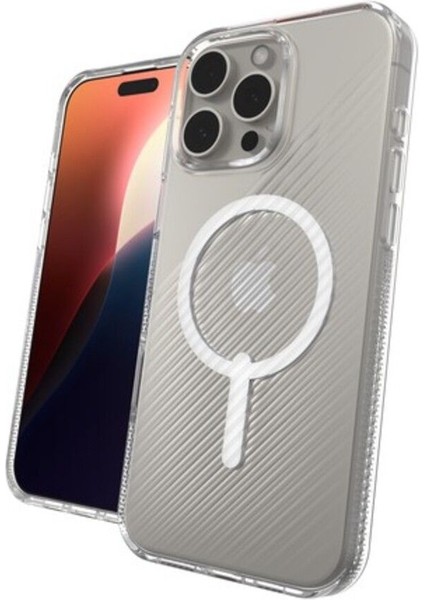-Cases-Luxe Snap-Apple- IPHONE 16 Pro Max Şeffaf