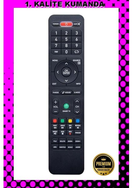 Kumanda --Maza-Mapp 1219 Saba Nordmende Onvo Lcd-Led Plazma Kumandası 125040 EB20