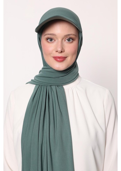Yeşil Pratik Şapkalı Şal fiyatları