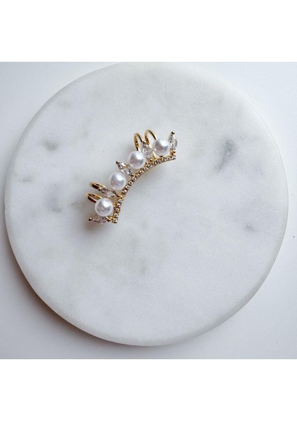 Çelik Incili Earcuff