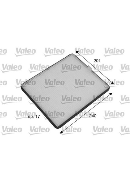 Polen Filtresi Opel Agıla 00 Suzukı Wagon R 03 4705463-4708106-9586078F10