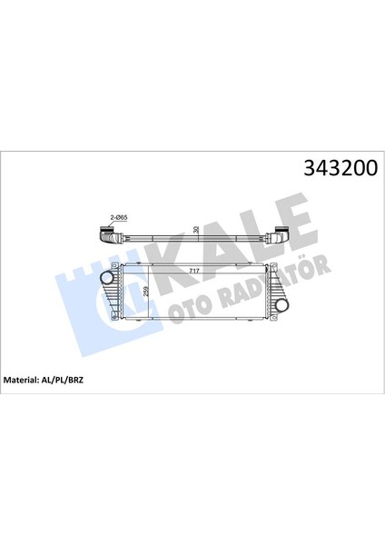 Turbosarj Radyatoru Mercedes Sprınter B901 B905 . Vw Lt 28-35-46 A9015010701-2D0145805