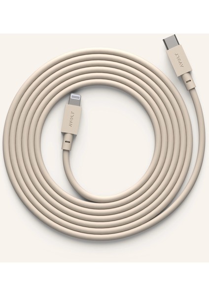 Cabel 1 Usb-C, Lightning Kablo 2 M