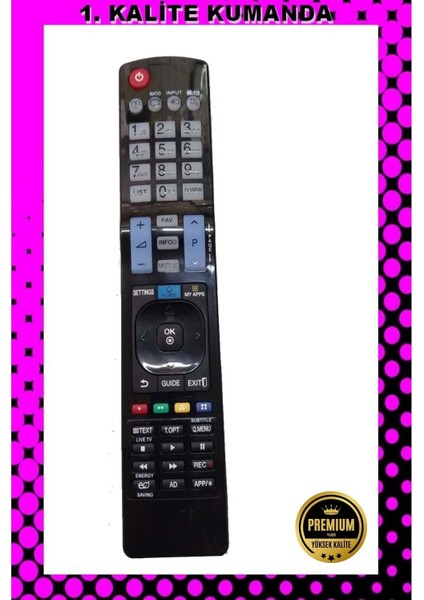 Kumanda --Maza-Mapp 173 Lg LCD LED Tv Kumandası 125070 Ee1