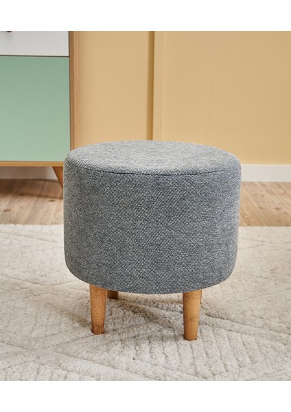 Fındık Puf - Gri