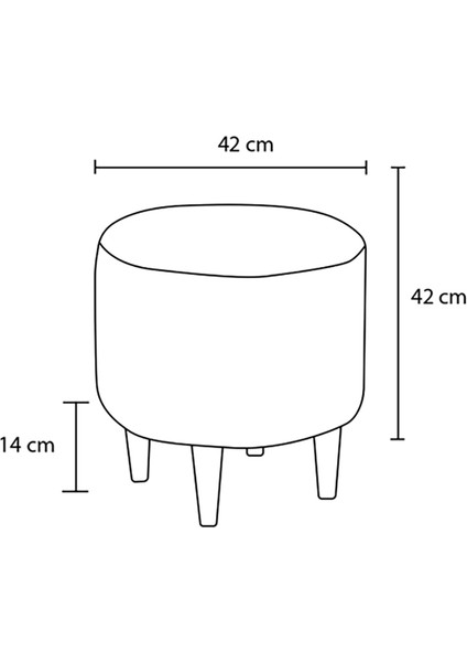 Fındık Puf - Gri modelleri