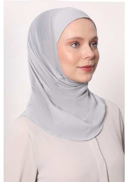 A.gri Hijab Sport Bone
