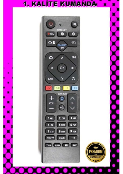 Kumanda --Maza-Mapp 1143 Sunny LCD LED 3D Tv Kumandası 125034 EB14