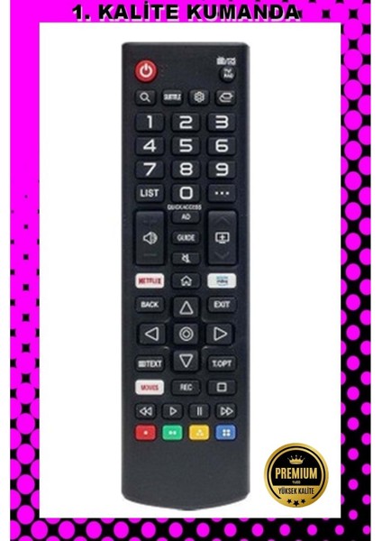 Kumanda --Maza-Mapp 1179 Lg LCD LED Tv Kumandası 125044 EC10