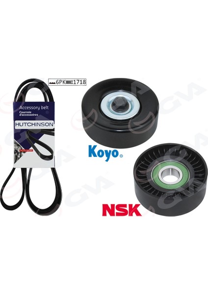 Alternatör Gergi Kiti Kütüksüz Focus 01-04 -Connect 02 1.8 Di-Tdci Klimalı K016PK1718 1133960-1473384-1079155-1118677